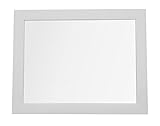 King Home S1710843 Wandspiegel mit Rahmen, Weiß, 30 x 40 H, Andere