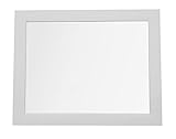 King Home S1710843 Wandspiegel mit Rahmen, Weiß, 30 x 40 H, Andere