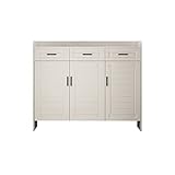 ENtele Schuhschrank Schuhschrank einfache Eingangshalle Schrank einfache Moderne Wirtschaft platzsparende Tür Schuhregal mit großem Platz zur Aufbewahrung Schuhregal (Size : 120x33x100cm)