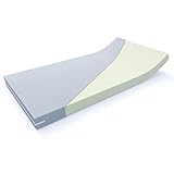 MSS Roll-Matratze, Easy Active, 70 x 140 x 11 cm, H3, Bezug Blau, Schaumstoff