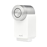 Nuki Smart Lock 3.0 Pro, smartes Türschloss mit WiFi-Modul für Fernzugriff, elektronisches Türschloss macht das Smartphone zum Schlüssel, mit Akku Power Pack, AV-TEST-geprüft, weiß