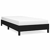 Tidyard Polsterbett Bett Lattenrost Einzelbett Bettgestell Bettrahmen Stoffbett Schlafzimmerbett Rahmenbettgestell Jugendbett 80 x 200 cm (B x L) Stoff (100% Polyester), Sperrholz, Holzwerkstoff