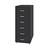 Büroschrank/Aktenschrank 6 Schublade Mobilfunkkabinett Schubladenkabinett Büro Haushalt Mobile Storage Cabinet Vertikale Anmeldungsschrank 6 Farben Vertikale Ablageschränke (Color : A)