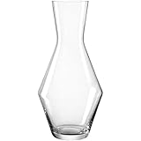 Leonardo Puccini Karaffe, edle Glas-Karaffe im modernen Design, spülmaschinenfester Wein-Dekanter, 1400 ml, 069527