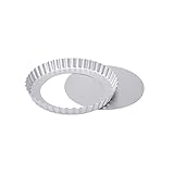 LUCBEI rundes Backblech Pizza-Pfanne Backen Pan Nicht-Stick Back Pan Küche Aluminiumlegierung Backen Pan Pizza Pan Live Bottom Ofenplatte Pizzableche (Size : B)