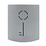 SAFE 3940 Design Schlüsselkasten mit Magnetverschluss | aus Stahl | 8 Haken | 25 x 22 x 7 cm