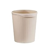PAREKS Dekorativer Indoor-Mülleimer Haushalt Indoor-Mülleimer mit integriertem Griff Mülleimer Büro Haushalt Mülleimer Badezimmer Papierkorb Müll Recycling Papierkorb Eimer