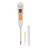 Bodendetektor, 2-in-1 EC/TDS, Hochpräziser, Leicht Ablesbarer Bodentester, Digitales Bodenmessgerät mit Blauem Hintergrundbeleuchtungsbildschirm für Pflanzen, Garten, Rasen,