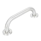 Garneck 2 Stück Badezimmer-Handlauf Wandmontage Wc-Metall Joycon-Metallständer Edelstahl Badezimmer-Haltegriff Badewannen-Haltegriff Saugnapf Dusch-Haltegriffe Badewanne