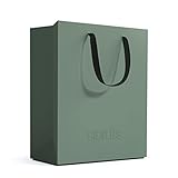 stardis binbox Design Papierkorb eckig stylischer Papiereimer mit Tragegriffen für Büro Office Kunststoff Mülleimer Abfalleimer Müllkorb
