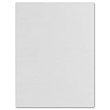 50 DIN A5 Einzelkarten Papierbögen mit Leinenstruktur - Hochweiß - 240 g/m² - 14,8 x 21 cm - Bastelbogen Ton-Papier Fotokarton Bastel-Papier Ton-Karton - FarbenFroh
