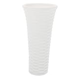 Garneck 1 Stück Vase Dekorative Porzellanvase Keramikvase Für Den Innenbereich Elegante Blumenvase Keramik-Blumenvase Minimalistische Vase Desktop-Pflanzenständer Einfache Vase