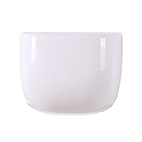 ICOBES Schöne Wand Mount Toilettenpapier Halter Regal Tissue Box wasserdichte Toilettenpapier Tray Rolle Papier Tube Badezimmer Aufbewahrungsbox Organizer/Argento