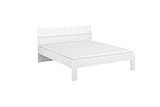 Rauch Möbel Flexx Bett Doppelbett Futonbett in Weiß Liegefläche 160 x 200 cm Gesamtmaße Bett BxHxT 165 x 90 x 209 cm