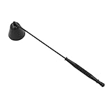 XZincer Glockenförmige Kerzenlöscher-Abdeckung, Kerzendocht-Abdeckung, Kerzen-Abdeckung, Kerzenlöscher-Glocke, Schwarz Kerzenständer Für Große Kerzen Schwarz (Black, One Size)