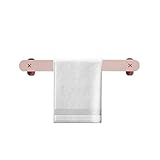 Handtuchständer Einfacher Und Kreativer Handtuchhalter Handtuchhalter Wandmontierter Handtuchhalter Badezimmer Handtuchhalter Handtuchhalter für Badezimmer (Color : Pink, Size : 31cm)