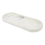 Zerodeko 1 X Badezimmer-Tablett Keramik-Geschirr Schubladen-Organizer Für Make-Up Badewanne Dekoration Schmuck Ringplatte Tischplatte Ohrring-Display Ringhalter Ablage Für