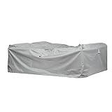 Mehr Garten Lounge Abdeckung rechteckig I Abdeckung Gartenmöbel Winterfest I Gartenmöbel Abdeckung Wasserdicht I UV-beständig & wetterfest I 300x300x80 cm I Oxford 600D Gewebe