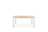 Landhaus Esstisch (B/H/T: 160-215 x 75 x 90 cm) Synchronauszug ausziehbar auf 215 cm | inkl. Tischplatte (verstaubar im Gestell) Topplatte 22 mm | Dekor: Artisan Oak