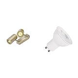 SLV ENOLA B | Wand- und Deckenleuchte, Spot, LED Strahler, dreh- und schwenkbar, Beleuchtung innen, Deckenfluter, Deckenstrahler | inkl. effizientem GU10 Leuchtmittel, 3000K, Neutralweiß, zweiflammig