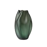 Blumenvase für Wohnkultur Glasvase modern grün geometrische dekorative Blumen Anordnung Vase 15.15 Zoll große Dekor Blume Vase Home Wohnzimmer Esstisch Ornament zur Lagerung von Trockenblumen&Frische