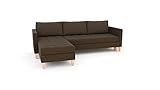 Sofini Ecksofa Oslo mit Schlaffunktion! Best Ecksofa! Couch mit Bettkästen! (Lux 12 Links)