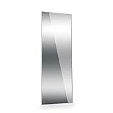 Dripex Spiegel 120x45cm Rahmenloser Badezimmerspiegel rechteckig Wandspiegel mit poliertem Rand und vorgebohrten Löchern Badspiegel für Ankleidezimmer Schlafzimmer und Wohnzimmer