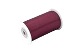 Creativery 10m Rolle Satinband 100mm Tischband Tischläufer Satin Stoff Tischdeko Party Hochzeit Geburtstag Beere