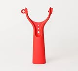 NEW TUPPERWARE Schälfix Profischäler Universalschäler 1x Rot breiter Griff OHNE Klinge + Kugelschreiber metallic grün