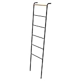 YAMAZAKI Tower Kleiderleiter, Stahl, Schwarz, One Size