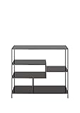 Kare Design Regal Loft, Schwarz, 100x115x30cm