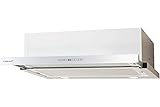 Cata TFH 7600 X Dunstabzugshaube, Teleskop-Dunstabzugshaube, Breite 60 cm, 5 Absaugstufen, Edelstahl-Finish, Energieeffizienzklasse A