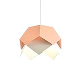 ZORQ Polygonale Macaron-Hängedeckenlampe Persönlichkeit Minimalistische Pendelleuchte Moderne Farbige Hängelampe Minimalistische Kleine Deckenleuchte Für Küche, Schlafzimmer, Esszimmer,