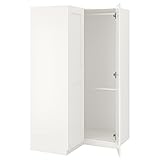 Ikea PAX Eckschrank 111/111x201 cm weiß/Grimo weiß