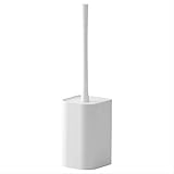 Zhuoyi Klobürste klobürste schwarz klobürste Trump klobürste silikon klobürste edelstah Langer Griff, Tote Ecke, Dekontamination Toilettenbürste Set.