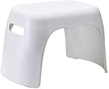 Fußhocker Hocker Ottomane Kunststoff PP Mehrzweck rutschfest Stabil und langlebig Ideal für alle, Zuhause, Küche, Wohnzimmer, Badezimmer, Garage (Größe: 33 * 20 * 21 cm)