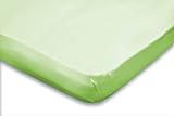 Elegance Topper Spannbettlaken Jersey Baumwolle - lime 200x200cm