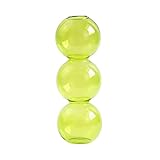Nordic Farbige Glas Blase Blumenvase Blumenarrangement Pflanze Dekoration Vasen P4e9 Kugelförmige Töpfe Dekorative Geschenk
