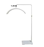 Lash Light LED Wimpernverlängerung Lampe, Drehbar 360° Halbmond Wimpern Lichter Stehlampe Für Wimpernverlängerung, Augenbraue, Fernbedienung Und Verkabelt, 36W 3200-5600K Variable Intensität