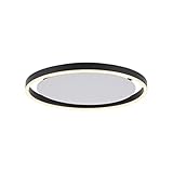 LED; Deckenleuchte ;Ø393mm,schwarz-weiß;23,5W-800lm,