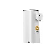 Sofortiger Heißwasserspender 1,5 L Tragbare Instant Heißer Wasser Spender Elektrische Wasserkocher Desktop Heizung Maschine Wasserkocher Heizung Tee Maker 110/220 Schnell kochen (Color : White water