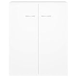 lyrlody Buffetschrank, Sideboardschrank, großer Raum, 2 Fächer für Mediengeräte für Wohnzimmer