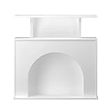 Dekorative Kaminkonsole Kaminverkleidung for den Innenbereich, freistehendes Unterhaltungszentrum, elektrischer Kaminofen, Verkleidungsverkleidung – Kaminofenverkleidung for Wohnzimmer Kaminumrandung