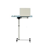 Beistelltische, Büro-Schreibtisch, Glas, Laptop-Computer-Tisch, Bett mit abnehmbarem, verstellbarem Nachttisch, Lazy Table, Computer-Schreibtischständer