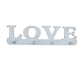 Alipis Wandmontierter Kleiderbügel Holz-Kleiderbügel Holz-Wandhalter Holz-Kleiderbügelhaken Holz-Schlüsselbrett Wandbehang-Kleiderhaken Schlüsselhalter Weißer Haken Zum Aufhängen