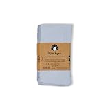 mon bijou® - 12 angenehm weiche Stoffservietten hellgrau I 100% nachhaltige Bio-Baumwolle Zertifiziert nach GOTS I 45x45 cm I Ideal für Festtage I Weihnachten, Ostern, Küche, Esstisch-Dekoration