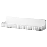 Leadrop Gewürzregal Wandmontage Gewürzregal Gute Belastung Restaurant Zubehör Weiß