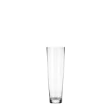 Leonardo Konisch Boden-Vase, handgefertigte Glas-Vase, konisch geformte Blumen-Vase, Deko-Vase aus Glas, mit massivem Eisboden, Höhe: 50 cm, 029556