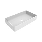 Keramik Aufsatzwaschbecken ohne Überlauf