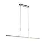 Lucande LED Pendelleuchte höhenverstellbar, Lichtfarbe einstellbar, mit Touchdimmer, Esstisch Hängelampe, 24,2W LED, Downlight